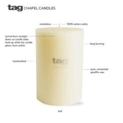 Tagltd Mini Pillar 2X2 Candles Set Of 4 9 Tagltd Mini Pillar 2X2 Candles Set Of 4 -Home Decor Shop GUEST a9e1750d 8d2b 42c2 b46f 920b58d21723