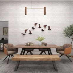 Set Of 3 Metallic Flying Bird Sculptures Wall Decor - Olivia & May -Home Decor Shop GUEST aa06cf9d da69 43bf a258 8a5fcb19664c