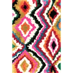 NuLOOM Handmade Carnival Abbey Shaggy Area Rug -Home Decor Shop GUEST aabf6f04 c241 4b03 ae01 fb4081513d7c