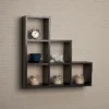 19" X 5" Stepped Six Cube Wall Shelf Black - Danya B. -Home Decor Shop GUEST ab0a7f2b 0f78 428b bb25 29c1549e4889