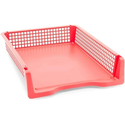 Bright Creations Set Of 6 Rainbow Turn In Trays For Teachers, Plastic Classroom Paper Organizers, Colorful Storage Baskets For Office, 10 X 3 X 13 In 8 Bright Creations Set Of 6 Rainbow Turn In Trays For Teachers, Plastic Classroom Paper Organizers, Colorful Storage Baskets For Office, 10 X 3 X 13 In - Image 6