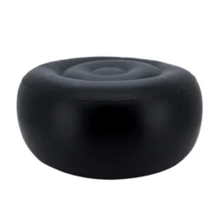 Saro Lifestyle Sketch Leaf Outdoor Ottoman, 21"x9" Round, Black/White 9 Saro Lifestyle Sketch Leaf Outdoor Ottoman, 21"x9" Round, Black/White -Home Decor Shop GUEST b1a1eae9 6785 4ec7 8051 22f316e54247