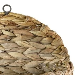 Braided Wall Pocket Water Hyacinth & Metal - Foreside Home & Garden 9 Braided Wall Pocket Water Hyacinth & Metal - Foreside Home & Garden -Home Decor Shop GUEST b25b1960 ea5b 496d 88a8 b2af6552f425