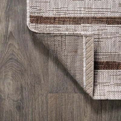 Colonia Berber Stripe Indoor/Outdoor Area Rug - JONATHAN Y 8 Colonia Berber Stripe Indoor/Outdoor Area Rug - JONATHAN Y - Image 6