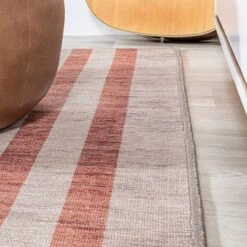 Raita Modern Distressed Stripe Machine-Washable Area Rug - JONATHAN Y -Home Decor Shop GUEST b49f7d9b e5f6 4064 8a5a c73cf97a3833