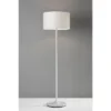 60" Oslo Collection Floor Lamp White - Adesso -Home Decor Shop GUEST b5e9de47 f069 458b bec2 73803063f0be