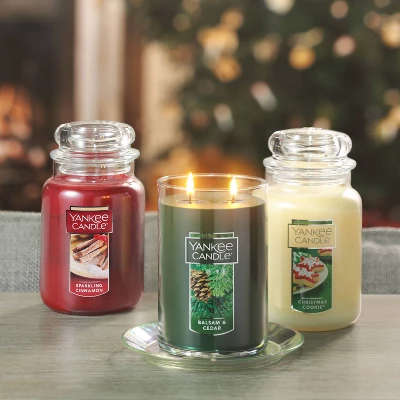 Classic 22oz 'SPARKLING CINAMMON CHRISTMAS COOKIE' Original Large Jar - Yankee Candle 4 Classic 22oz 'SPARKLING CINAMMON CHRISTMAS COOKIE' Original Large Jar - Yankee Candle - Image 2