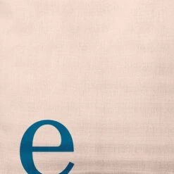 16"x16" Modern Monogram 'e' Square Throw Pillow - E By Design