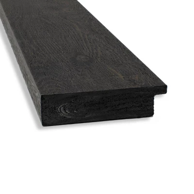 32" X 32" Non-Beveled Rustic Plank Espresso Wall Mirror - Amanti Art 3 32" X 32" Non-Beveled Rustic Plank Espresso Wall Mirror - Amanti Art