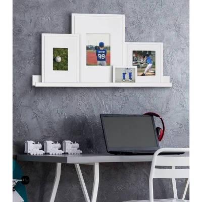 5pc Gallery Frame/Shelf Box Set White - Kate & Laurel All Things Decor 9 5pc Gallery Frame/Shelf Box Set White - Kate & Laurel All Things Decor - Image 7