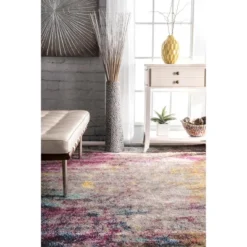 NuLOOM Rachele Abstract Area Rug -Home Decor Shop GUEST b8f41a2b ebe7 4e99 85e6 4466784df1d3