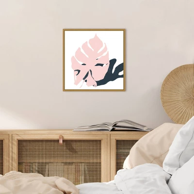 16" X 16" Protector By Niya Christine Framed Canvas Wall Art Pink - Amanti Art 6 16" X 16" Protector By Niya Christine Framed Canvas Wall Art Pink - Amanti Art - Image 4