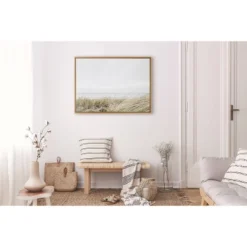 28" X 38" Sylvie East Beach Framed Canvas By Amy Peterson Art Studio Natural - Kate & Laurel All Things Decor 11 28" X 38" Sylvie East Beach Framed Canvas By Amy Peterson Art Studio Natural - Kate & Laurel All Things Decor -Home Decor Shop GUEST ba6d11ac d18f 46a8 94c8 f6f73e98f6f7