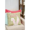 C&F Home 18" X 18" Easter Bunny Ears Spring Embroidered Throw Pillow -Home Decor Shop GUEST bb257af1 d6e4 464f 8ff2 593b67d5325e