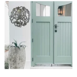 Global Crafts Grey Octopus & Sea Life Nautical Haitian Steel Drum Wall Art