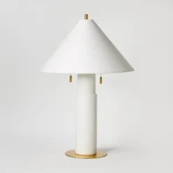 Ceramic Table Lamp With Tapered Shade White - Threshold™ Designed With Studio McGee 9 Ceramic Table Lamp With Tapered Shade White - Threshold™ Designed With Studio McGee -Home Decor Shop GUEST bb7258ec 5cd1 4f4f 84fa 7992eea042f1