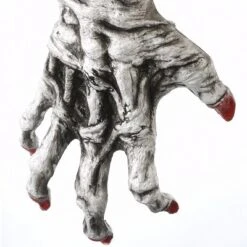 National Tree Company 18" White Zombie Hand Wreath Hanger