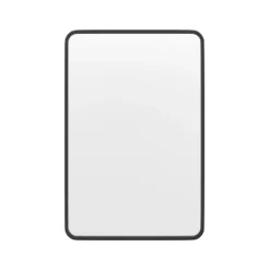Emma And Oliver 20" X 30" Rectangular Wall Mirror With Black Frame, Silver Backing For Clarity And Shatterproof Glass For Entryways, Bathrooms & More -Home Decor Shop GUEST bdc4c69a f776 40a0 a182 1945ae1f9388