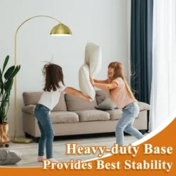 Frate Arc Floor Lamp For Reading Working, 90°Rotatable Metal Shade, 2 Colors Lampshades, Height Adjustable, 71 Inch(Bulb Not Included)-The Pop Home 16 Frate Arc Floor Lamp For Reading Working, 90°Rotatable Metal Shade, 2 Colors Lampshades, Height Adjustable, 71 Inch(Bulb Not Included)-The Pop Home -Home Decor Shop GUEST c00e6171 ac86 445f 841d f5319630ad22