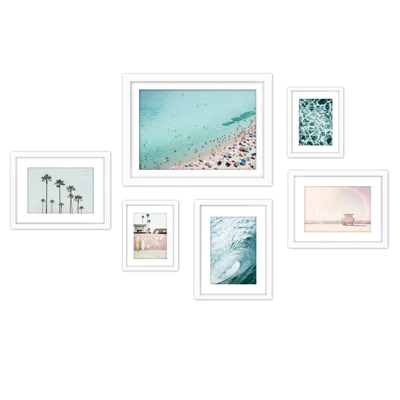 (Set Of 6) Framed Prints Gallery Wall Art Set Simple Beach Photography By Sisi And Seb - Americanflat 8 (Set Of 6) Framed Prints Gallery Wall Art Set Simple Beach Photography By Sisi And Seb - Americanflat - Image 6