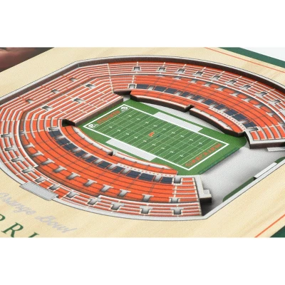 4" X 6" NCAA Miami Hurricanes 3D StadiumViews Picture Frame 4 4" X 6" NCAA Miami Hurricanes 3D StadiumViews Picture Frame - Image 2
