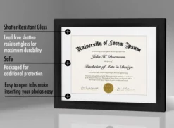 Americanflat Diploma Frame With Tempered Shatter-resistant Glass - Available In A Variety Of Sizes 10 Americanflat Diploma Frame With Tempered Shatter-resistant Glass - Available In A Variety Of Sizes -Home Decor Shop GUEST c31641d3 79a0 4b50 a682 77dede73a12b