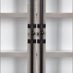 30" X 6.5" X 27.5" Hutchins Decorative Farmhouse Wood Wall Cabinet White/Gray - Kate & Laurel All Things Decor 9 30" X 6.5" X 27.5" Hutchins Decorative Farmhouse Wood Wall Cabinet White/Gray - Kate & Laurel All Things Decor -Home Decor Shop GUEST c635a783 d7d4 4a03 a615 ea72cff90345