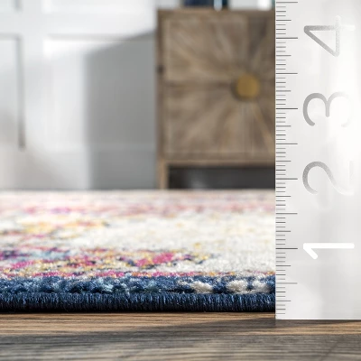 NuLOOM Maranda Transitional Medallion Area Rug 4 NuLOOM Maranda Transitional Medallion Area Rug - Image 2