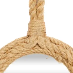 Jute Wall Mirror With Rope Accents Set Of 3 Brown - Olivia & May -Home Decor Shop GUEST c93d5db1 142f 455a a1df 71301b29637f