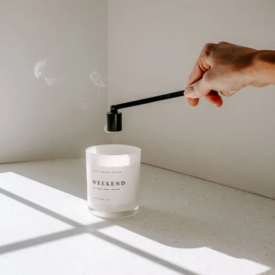 Sweet Water Decor Black Candle Snuffer - 6.25" 3 Sweet Water Decor Black Candle Snuffer - 6.25"