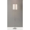 62" Fiona Floor Lamp Steel - Adesso -Home Decor Shop GUEST cb5a909c 070d 41a1 bbec 79b0a0727463
