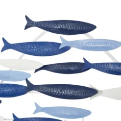 Metal Fish Indoor Outdoor Wall Decor Blue - Olivia & May 8 Metal Fish Indoor Outdoor Wall Decor Blue - Olivia & May -Home Decor Shop GUEST cbbb732a 8662 4980 8152 a8871782df64