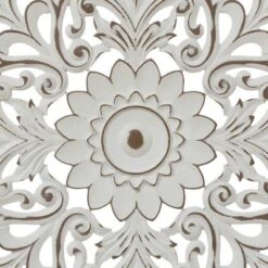 LuxenHome Distressed White Wood Flower Mandala 31.5" Round Wall Decor 11 LuxenHome Distressed White Wood Flower Mandala 31.5" Round Wall Decor -Home Decor Shop GUEST cc0ca7a0 1a63 40af b9e5 efc0215172ec