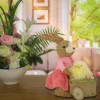 National Tree Company Female Bunny With Wagon Table Decoration, Decorated With Pastel Eggs, Chick, Easter Collection, 14 Inches -Home Decor Shop GUEST cc363213 2725 4c76 a70e 694efda7a1ec