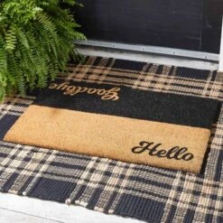 Park Designs Hello, Goodbye Doormat 1'6''x2'6''