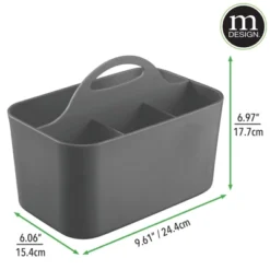 MDesign Plastic Office Storage Organizer Caddy Tote, Small, 2 Pack 20 MDesign Plastic Office Storage Organizer Caddy Tote, Small, 2 Pack -Home Decor Shop GUEST ce3ecd80 54cb 4470 9f6b d12d97a58e64