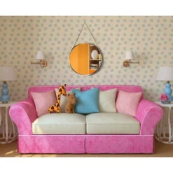 17.5" Franc Round Hanging Wall Mirror With Metal Chain - Infinity Instruments -Home Decor Shop GUEST ce7e4c14 3ba1 472b b9cb 46f53acd1fd1