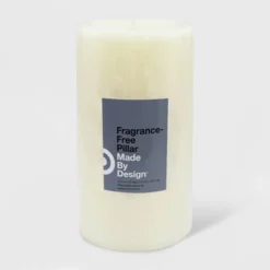 Unscented Pillar Candle Cream - Made By Design -Home Decor Shop GUEST cf2a3bee 3d32 426e aaba 8ca7f6c18b79