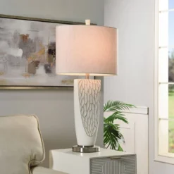 Bouleau Rustic Table Lamp Brown Cream Crackle Finish - StyleCraft -Home Decor Shop GUEST d027814f 5ac3 4e30 a7a1 29f52a6e61fa