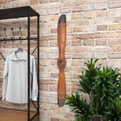 Vintage Reflections Cherry Wood Finish Antique-Style Airplane Propeller (48") - Olivia & May 39 Vintage Reflections Cherry Wood Finish Antique-Style Airplane Propeller (48") - Olivia & May -Home Decor Shop GUEST d0530053 4f12 4a44 8ea7 eb65680eb86e