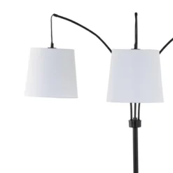 72.5" 3-Light Sylva Mid-Century Modern Head-Adjustable Iron LED Arc Floor Lamp Black (Includes LED Light Bulb) - JONATHAN Y 14 72.5" 3-Light Sylva Mid-Century Modern Head-Adjustable Iron LED Arc Floor Lamp Black (Includes LED Light Bulb) - JONATHAN Y -Home Decor Shop GUEST d093c408 5efe 4043 a608 16cefd734778