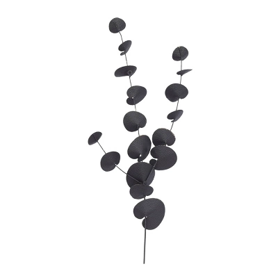 Metal Floral Wall Decor Black - Olivia & May 7 Metal Floral Wall Decor Black - Olivia & May - Image 5