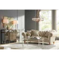 Vienna Full Spectrum Soft Silver Chandelier 24" Wide Crystal Glass 4-Light Fixture For Dining Room House Kitchen Bedroom 15 Vienna Full Spectrum Soft Silver Chandelier 24" Wide Crystal Glass 4-Light Fixture For Dining Room House Kitchen Bedroom -Home Decor Shop GUEST d17284ac 8aac 40d4 a30d 2ca7ce3a5288