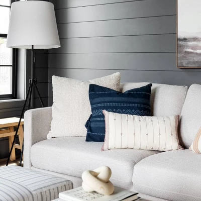 36" X 36" Dreary Abstract Landscape Framed Wall Canvas - Threshold™ Designed With Studio McGee 5 36" X 36" Dreary Abstract Landscape Framed Wall Canvas - Threshold™ Designed With Studio McGee - Image 3