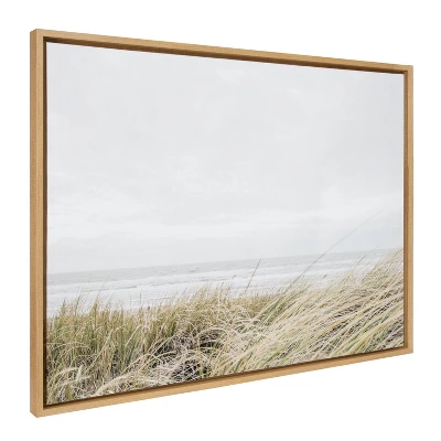 28" X 38" Sylvie East Beach Framed Canvas By Amy Peterson Art Studio Natural - Kate & Laurel All Things Decor 3 28" X 38" Sylvie East Beach Framed Canvas By Amy Peterson Art Studio Natural - Kate & Laurel All Things Decor