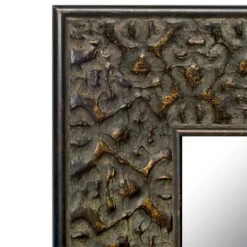 Intaglio Embossed Black Framed Wall Mirror - Amanti Art -Home Decor Shop GUEST d459599e a3cc 4da8 b333 925bd40d8b9d