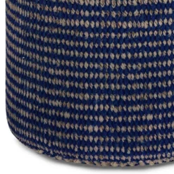 Jordi Round Braided Pouf - WyndenHall -Home Decor Shop GUEST d47b63e5 9cc0 482f 8548 62646293e7b3