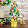 Northlight 17" Colorful Easter Egg Tree In Yellow Gingham Pot -Home Decor Shop GUEST d4be17be 6fb5 47c6 9129 66d39769dd17