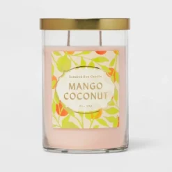 Glass Jar Mango Coconut Candle - Opalhouse™ -Home Decor Shop GUEST d5df7935 c4d2 412c 8399 c3cca94db9a0