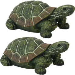 Sunnydaze Decor Sunnydaze Indoor/Outdoor Lifelike Terrance The Tortoise Patio Garden Yard Entryway Decorative Statue - 9" -Home Decor Shop GUEST d67a0a48 684e 4fb9 a5cf 80f7304e8d48